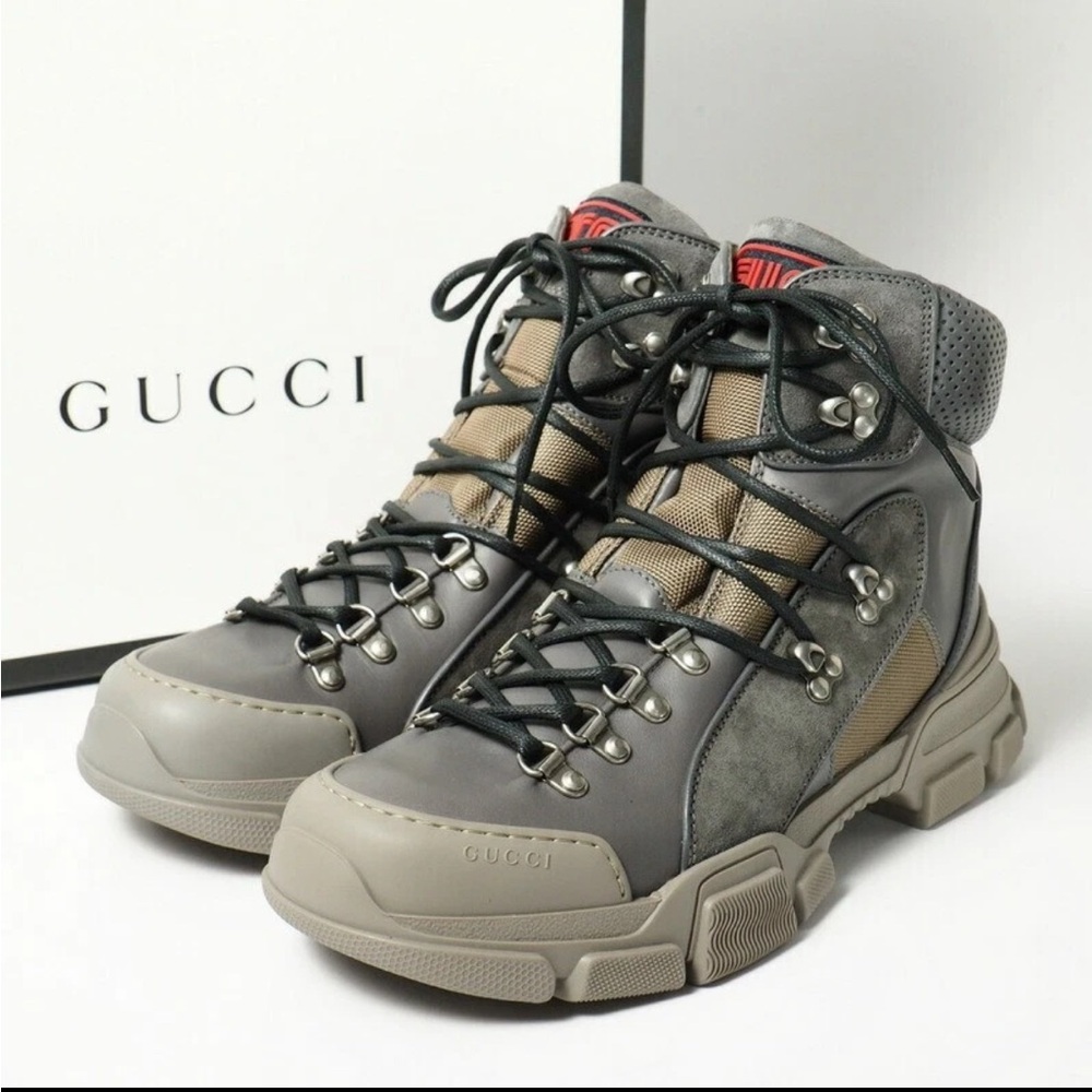 Gucci Flashtrek High Top Boots – Size 8 – Excellent Condition w/ Original Box